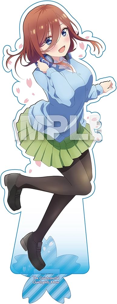 Amazon.co.jp: 映画 五等分の花嫁 中野三玖 セカンドランイラストver