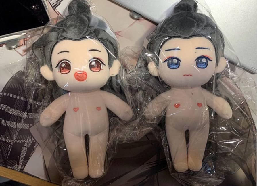 Amazon.co.jp: 陳情令 魔道祖師 ぬいぐるみ 2点セット 魏無羨 藍忘機