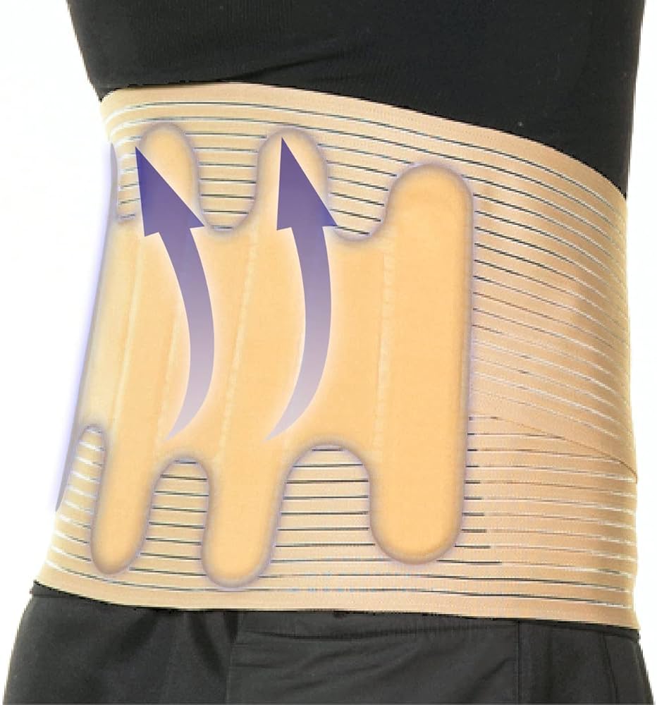 Amazon | チュアンヌ ロンバスキンV3 21 腰サポーター ベージュ サイズ