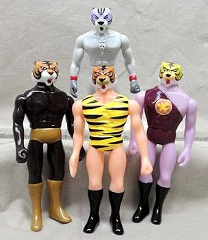 Amazon.co.jp: ミニソフビ 虎の穴 幹部 4体セット タイガーマスク