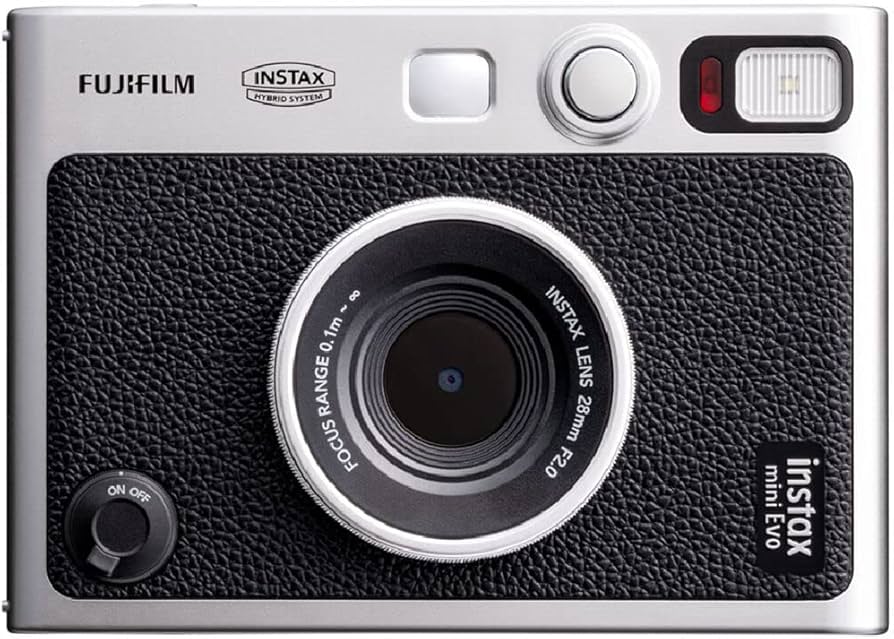 Amazon.com : Fujifilm INSTAX MINI EVO Hybrid Instant Camera (Black