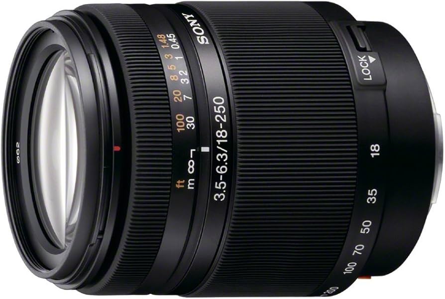 Amazon.com : Sony SAL18250 Alpha DT 18-250mm f/3.5-6.3 High