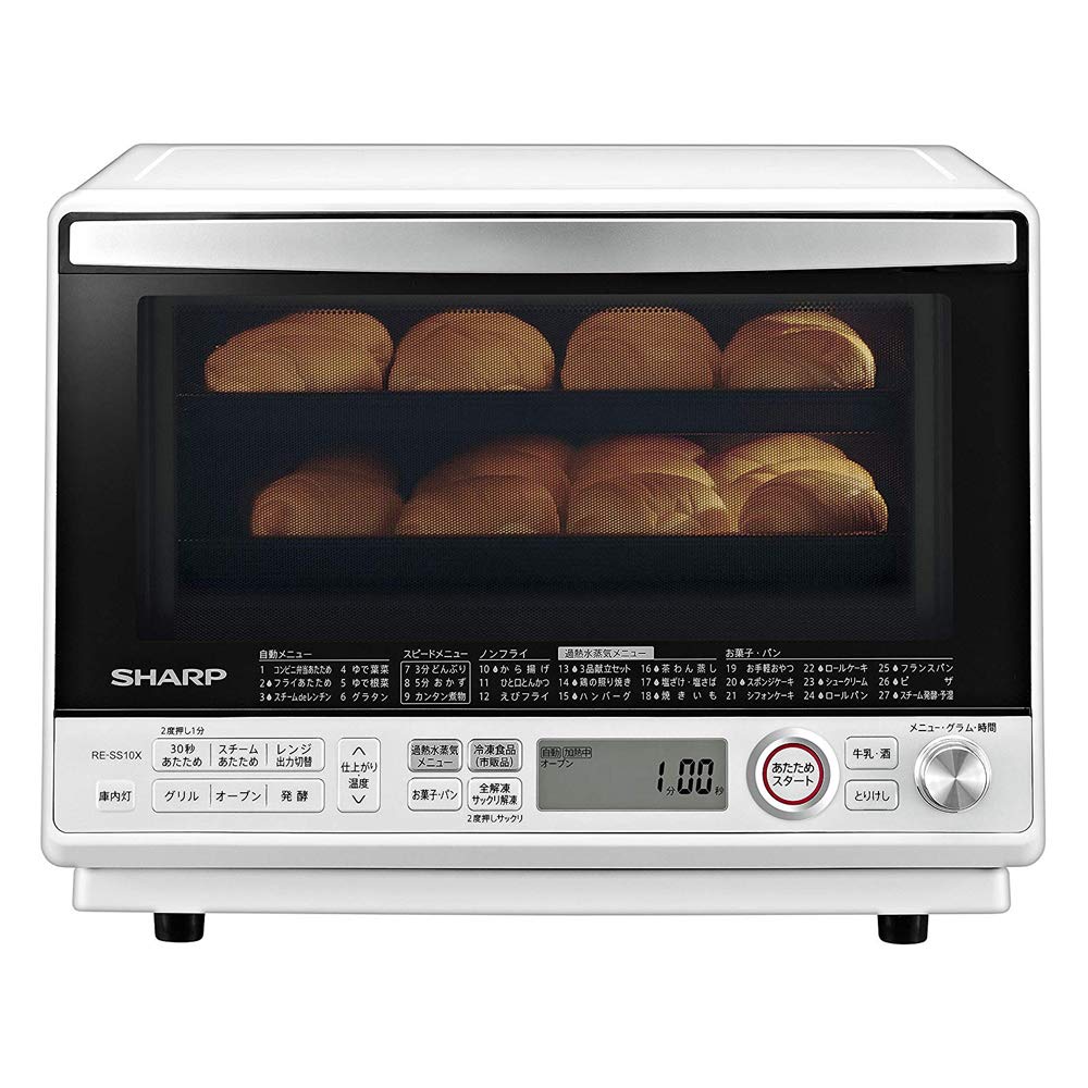 Amazon | シャープ 過熱水蒸気 オーブンレンジ 31L コンベクション 2段