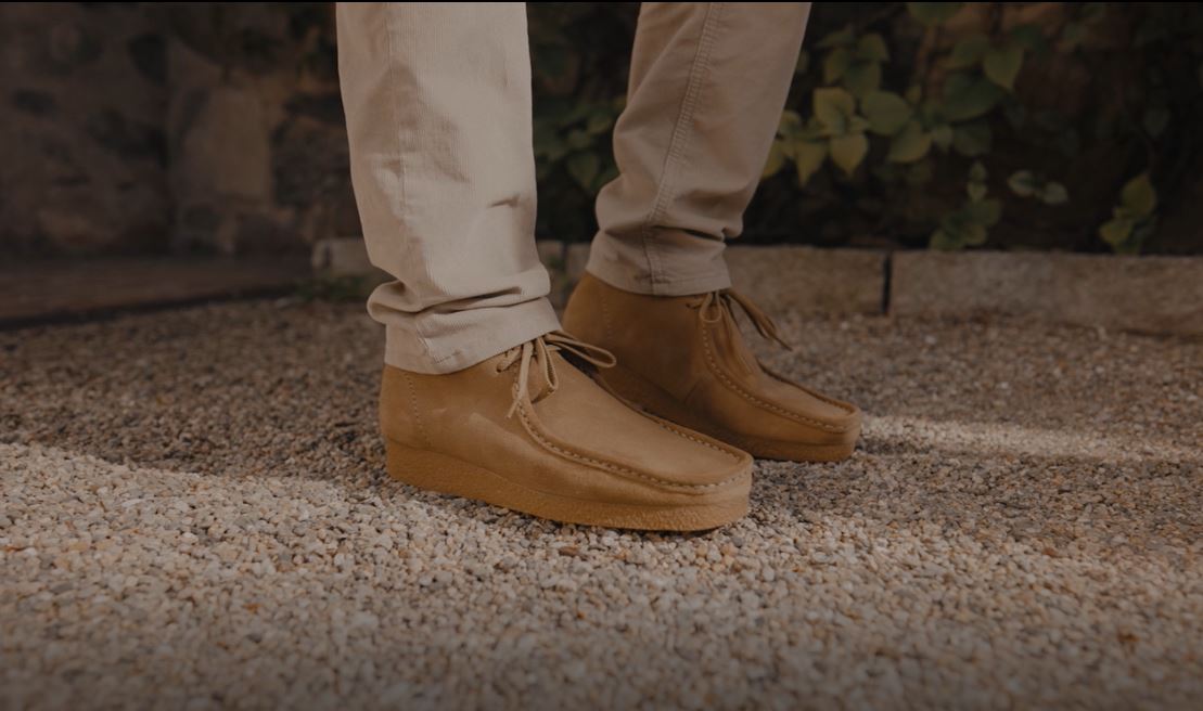 Amazon | [クラークス] ワラビーブーツ モカシン ブーツ カジュアル