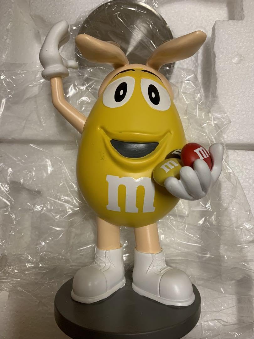 Amazon.co.jp: m&m's イエロー ディスペンサー フィギュア 置物 黄色
