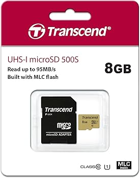 Amazon | Transcend microSDHCカード 8GB MLC UHS-I Class10
