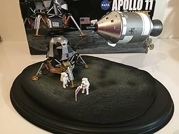 Amazon | プラッツ DRAGON NASA アポロ11号 CSM (司令船/機械船)&月