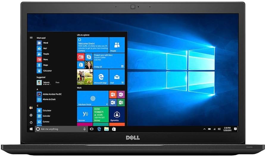 Amazon.com: Dell Latitude 7490 Laptop FHD Touchscreen Notebook PC