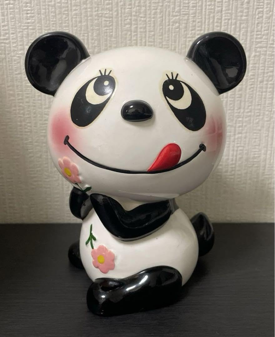Amazon.co.jp: 内藤ルネ パンダ貯金箱 ルネパンダ 陶器 : ホビー