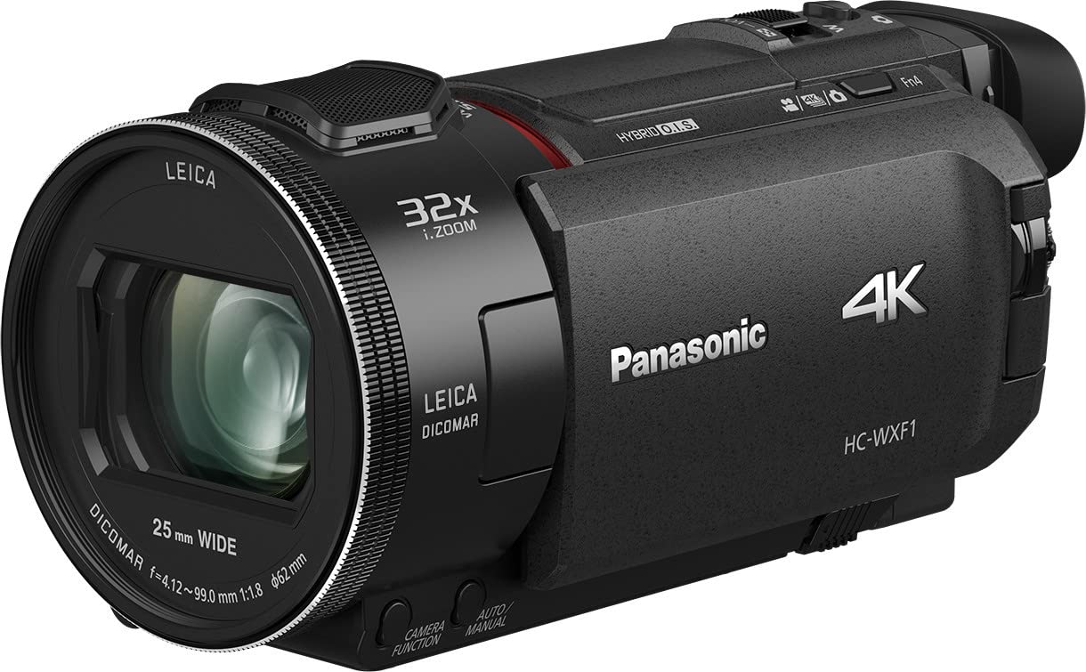 Amazon.com : Panasonic HC-WXF1 4K Cinema-like Camcorder, 24x Leica