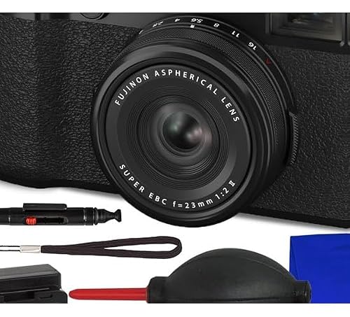 Amazon.com : SSE FUJIFILM X100VI Digital Camera (Black) - Bundle