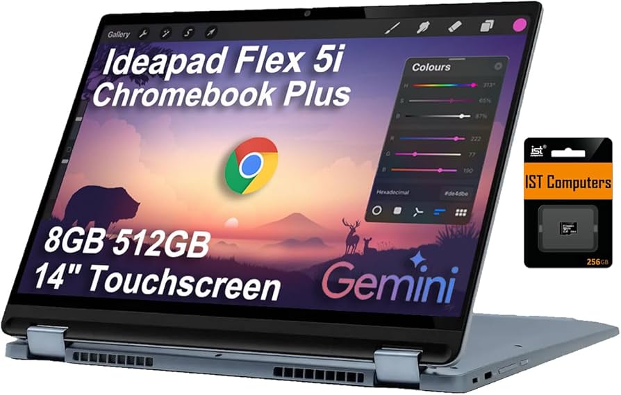 Amazon.com: Lenovo IdeaPad Flex 5i Chromebook Plus 2-in-1 Laptop