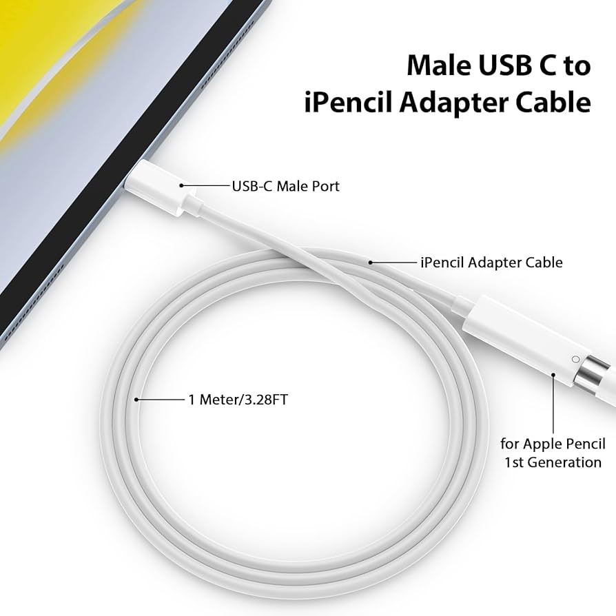Amazon.com: Pencil Charger Adapter for Apple Pencil 1st Generation