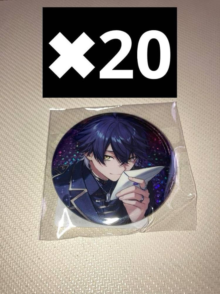 Amazon | シクフォニ いるま 誕生日 記念 バースデー 缶バッジ 20個