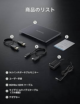 Amazon.co.jp: Dopesplay モバイルモニター 14.1インチ DeXおよびMac