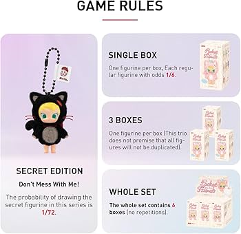 Amazon.co.jp: POP MART Baby Molly Pocket Friends シリーズ