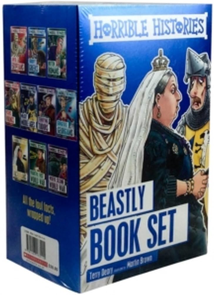 Amazon.com: Horrible Histories 10 Book Box Set [Paperback] [Jan 01
