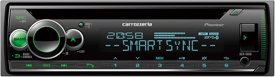 Amazon | Pioneer カーオーディオ DEH-5600 1D CD Bluetooth USB iPod