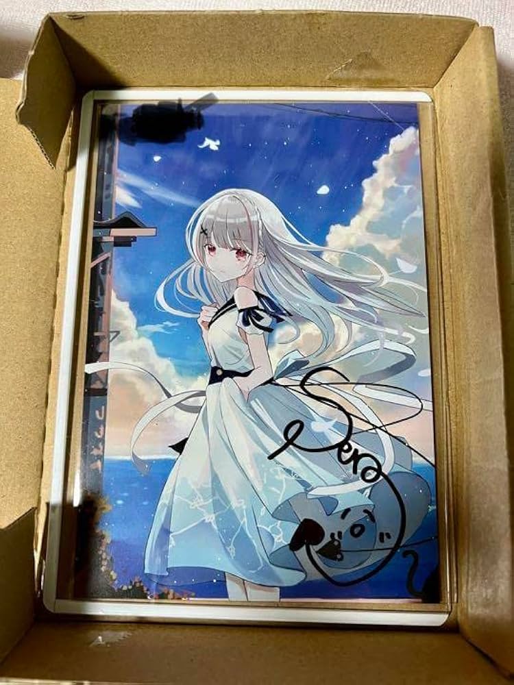 電撃文庫 サイン ヴァイスシュヴァルツ 東方から来た少女 ナナオ