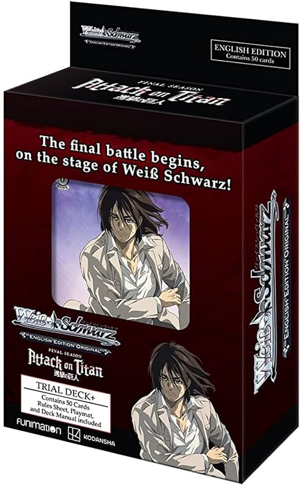 Amazon.com: Weiss Schwarz: Attack on Titan: Final Season Trial