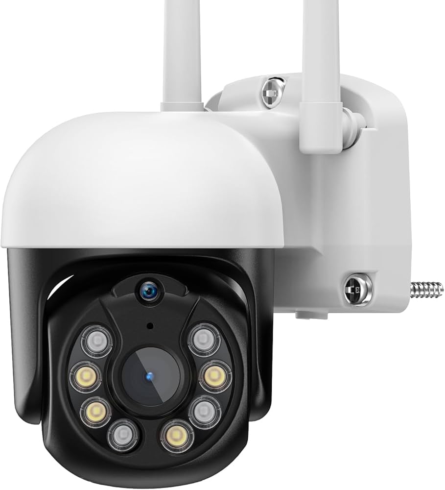 Amazon.co.jp: 【500万画素・自動追跡機能】 YESKAMOO 防犯カメラ 屋外