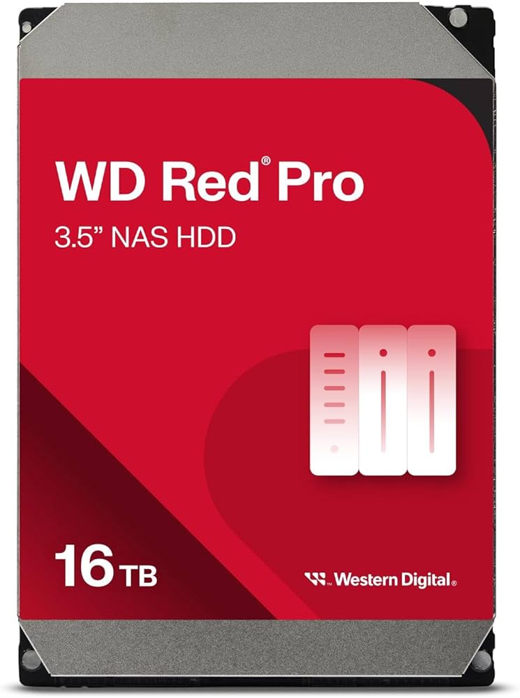 Amazon.com: Western Digital 16TB WD Red Pro NAS Internal Hard