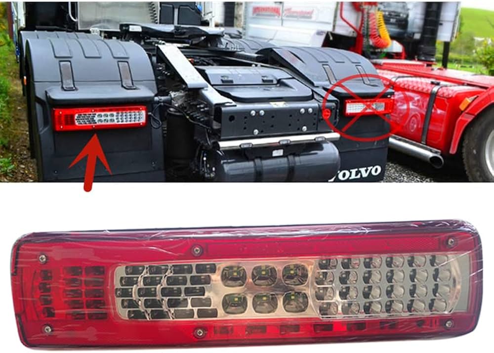 Amazon.co.jp: ボルボFH 460540 FH 12 FH 16大型トラックテールランプ