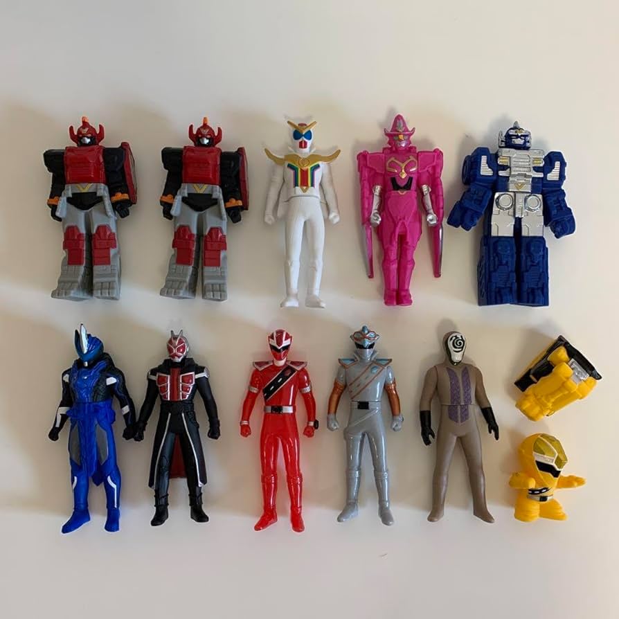 Amazon.co.jp: スーパー戦隊ソフビ フィギュア 食玩 : おもちゃ