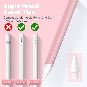 Laviitp 2 Pack Case for Apple Pencil Pro & 2nd Generation