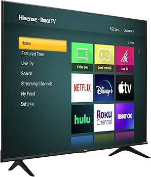 Amazon.com: Hisense 43-Inch Class R6090G Roku 4K UHD Smart TV with