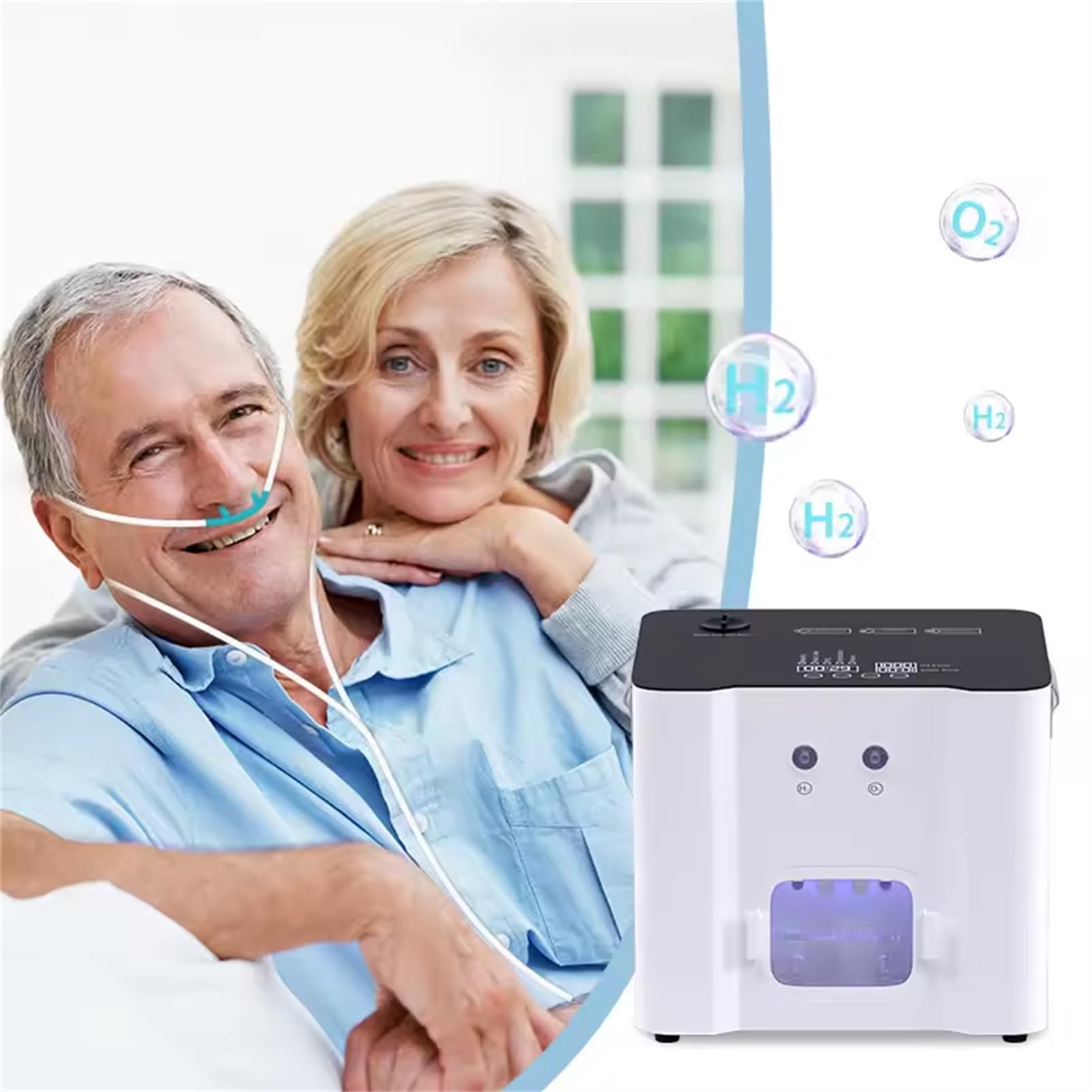 Amazon｜Aniwini 水素吸入機、1500(1000 H+500 O)ml/分水素発生器