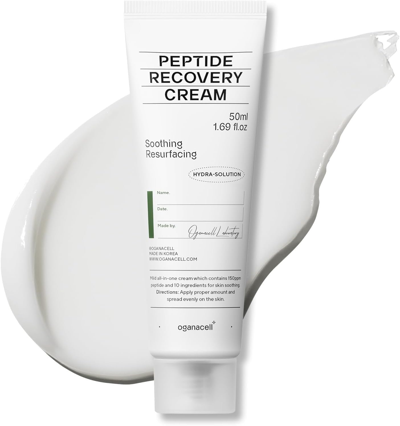 Amazon | オガナセル ペプチド リカバリークリーム 高保湿 肌バリア