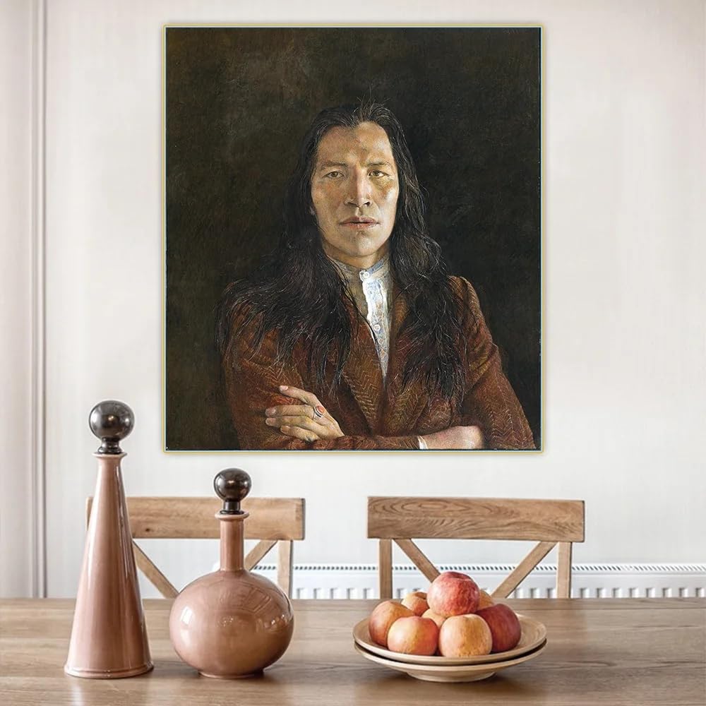 Amazon｜アンドリュー・ワイエス ポスター 「Nogeeshik 1972