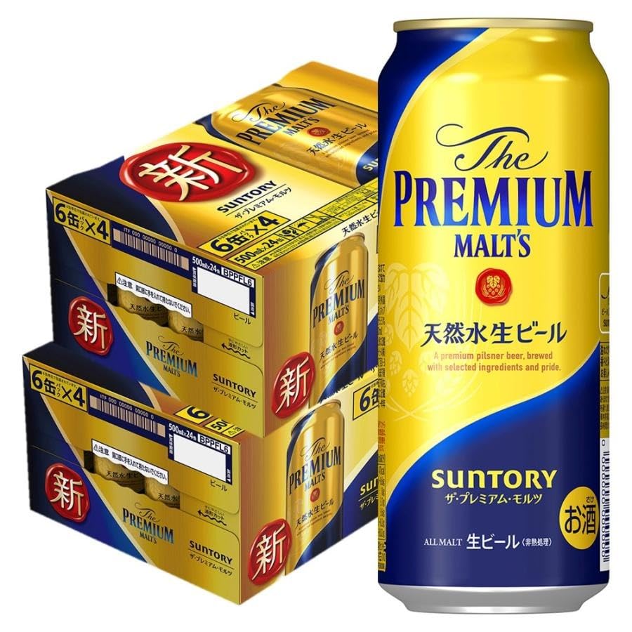 Amazon.co.jp: サントリー プレミアムモルツ 500ML缶ビール 24本入×2