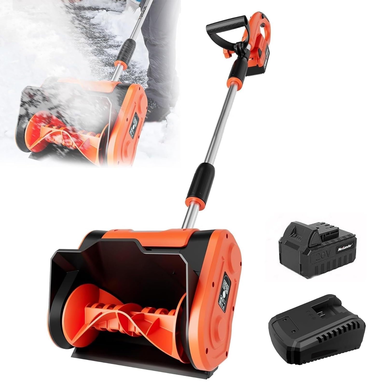 Amazon | GOATRIP【2024新登場】除雪機 電動除雪機 除雪器具 21V 3.0Ah