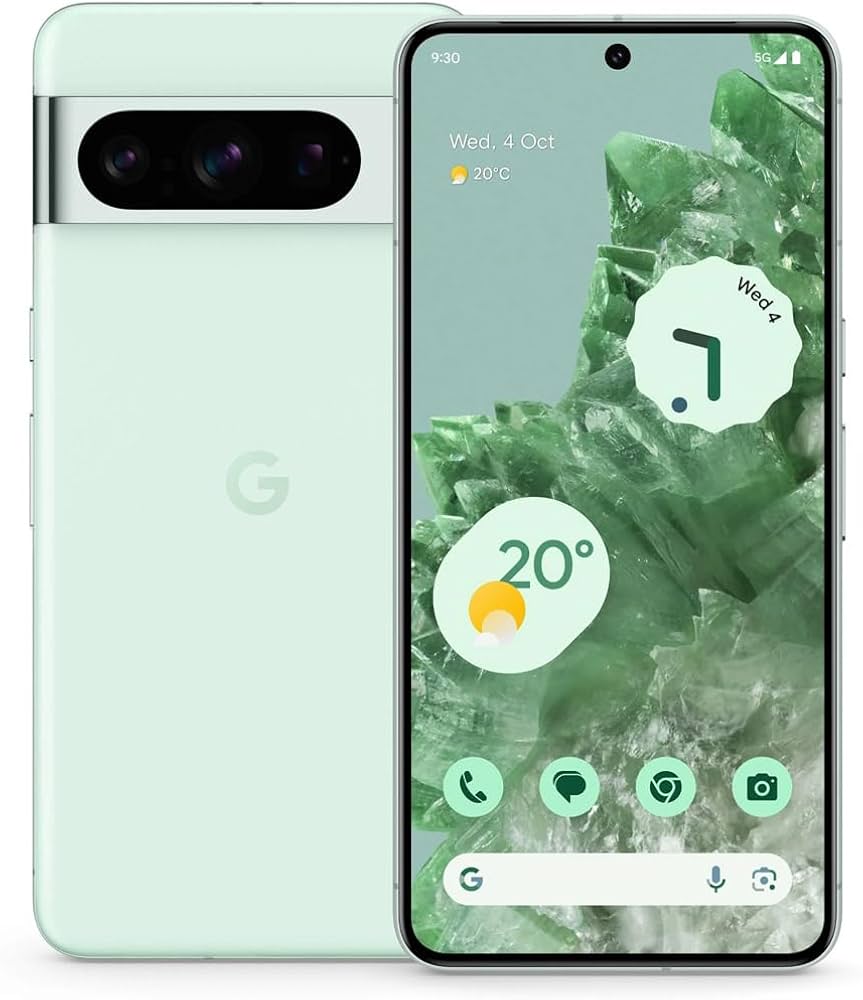 Amazon.com: Google Pixel 8 Pro 128GB Unlocked - Mint (Renewed