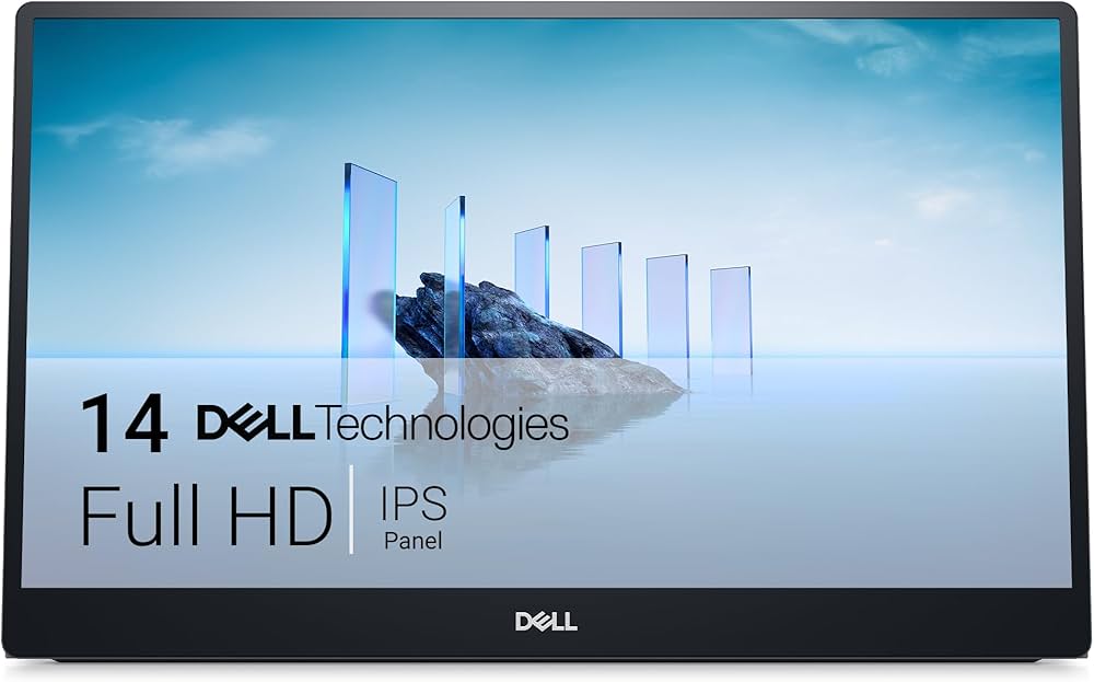 Dell P1424H 14 Inch Full HD (1920x1080) Portable Monitor, 60Hz