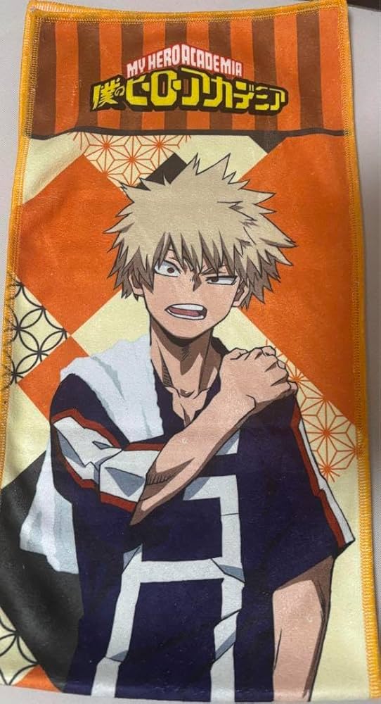 Amazon.co.jp: ヒロアカ 極楽湯 ヒロアカ セット タオル 爆豪 爆豪勝己