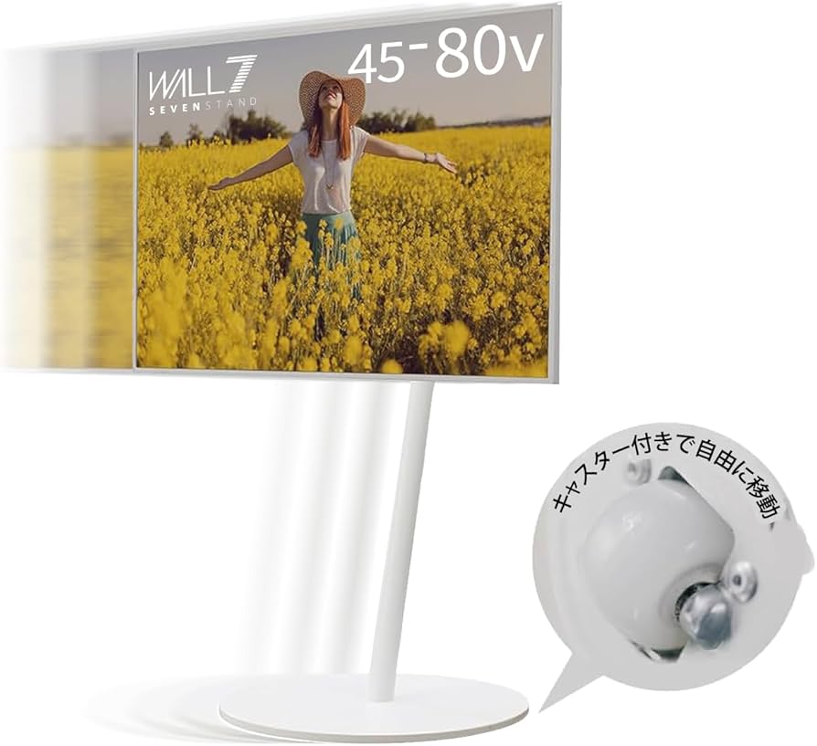 Amazon.co.jp: WALL 【デザイン賞4冠】 A2 CASTER BASE テレビスタンド
