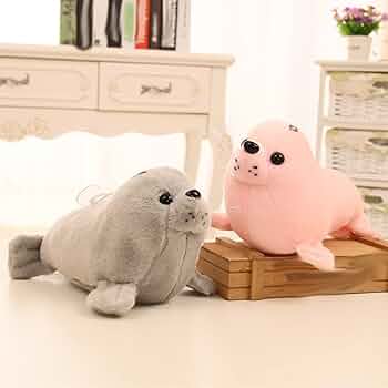 Amazon.co.jp: [LSDZW] 抱き枕 可愛い 海豹 本物そっくり もふもふ