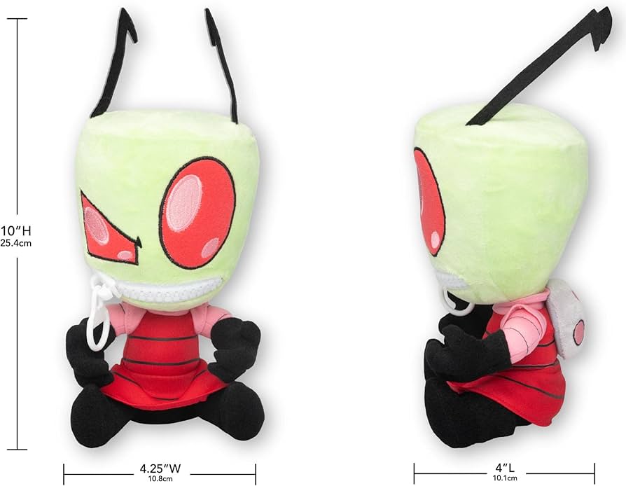 Amazon.com: QMx Quantum Mechanix - Invader Zim - Zim Zippermouth