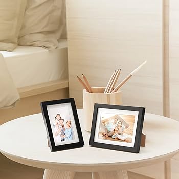 Amazon.co.jp: TWING 4x6インチ写真フレーム、写真3x5(マット付き