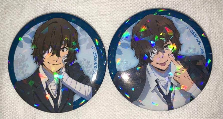 文豪ストレイドッグス AGF太宰治 缶バッジ 文豪ストレイドッグス AGF