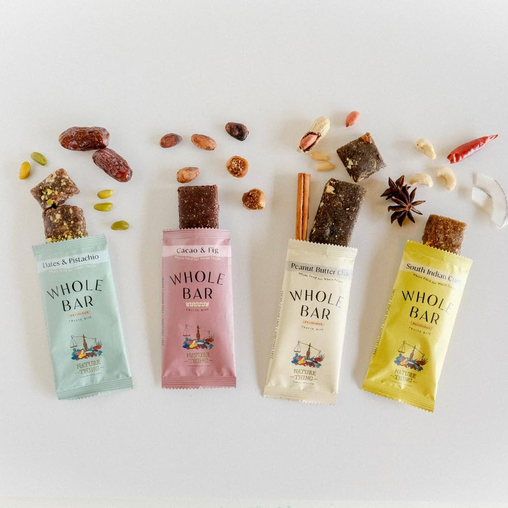 Amazon.co.jp: WHOLE BAR ホールバー 40g×4本 エナジーバー フルーツ