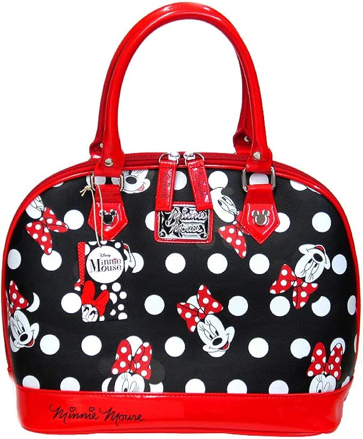 Amazon | [Loungefly] ミニーマウス ブラックベース・ポルカドット
