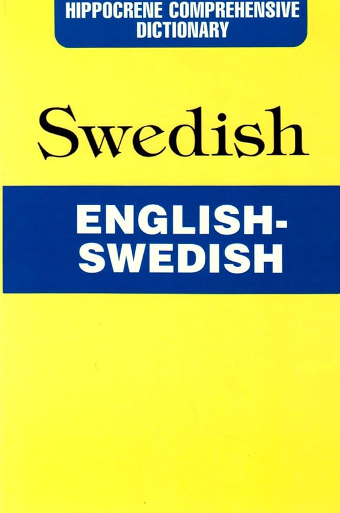 Amazon | English/Swedish Dictionary (Hippocrene Comprehensive