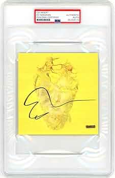 Amazon.co.jp: エド・シーラン 直筆 サイン 入り CD アルバム