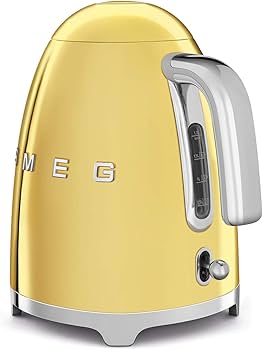 Smeg KLF03GOEU Kettle 2400 W Gold 1.7 L : Amazon.com.be: Home
