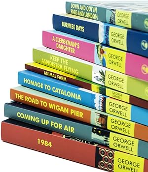 The Greatest Works of George Orwell 9 Books Set (Homage to