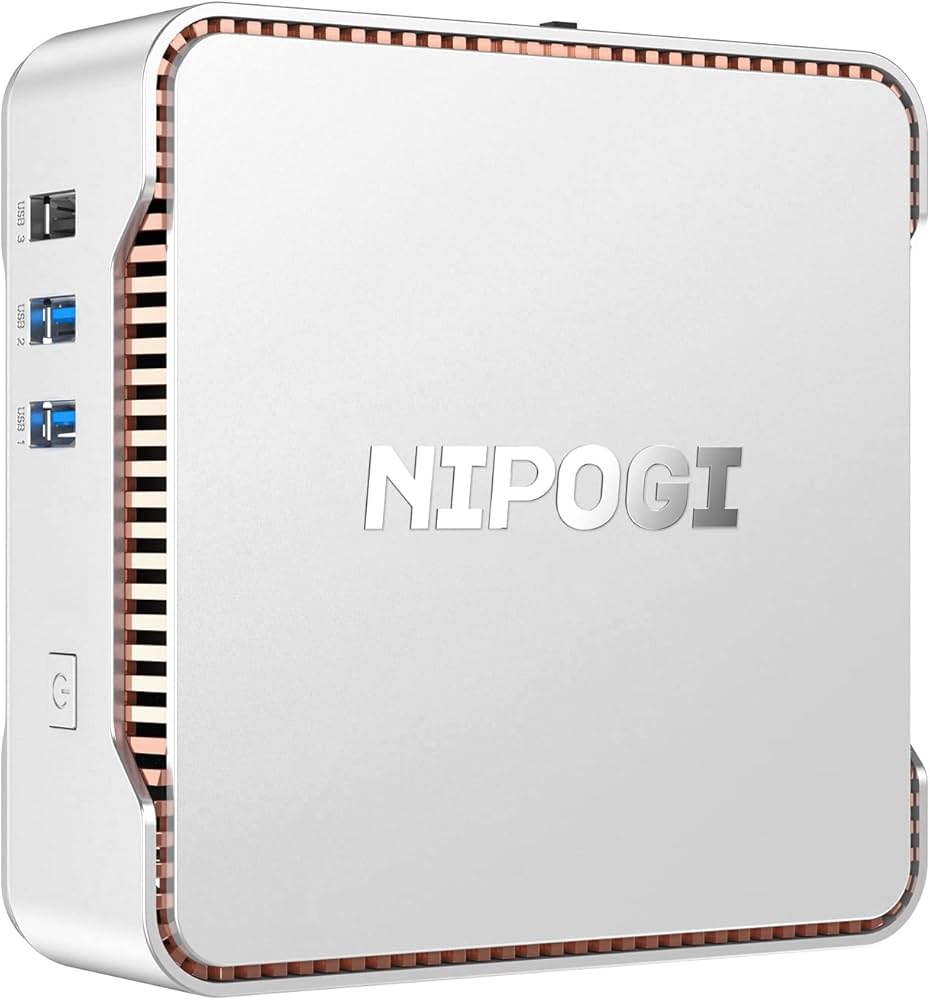 Amazon.co.jp: NiPoGi ミニpc Windows 11 Pro、mini pc 8GB DDR4 256GB